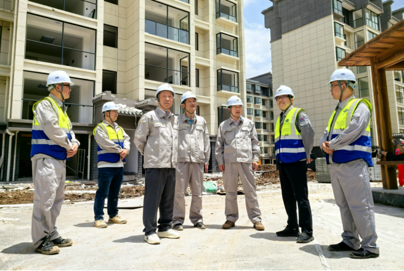 唐文方到部分在岳單位和項目調(diào)研指導(dǎo)工作