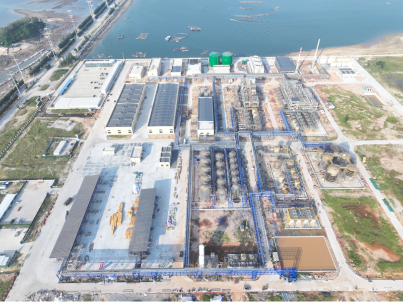 匠心筑造 奉獻(xiàn)精品⑤ | 奮戰(zhàn)開(kāi)門紅！四化建承建的桐昆欽州化工新材料項(xiàng)目投產(chǎn)